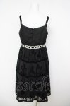 画像2: Emily Temple cute / ワンダーランドフロッキーノースリーブワンピース  黒 Y-26-04-22-101-ET-OP-SZ-ZY (2)