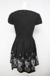 画像2: Emily Temple cute / 裾パフェ刺繍ワンピース  黒 Y-26-04-22-106-ET-OP-SZ-ZY (2)