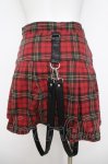 画像2: KILL STAR / チェックミニスカート  赤 Y-26-04-22-116-SL-TO-SZ-ZY (2)