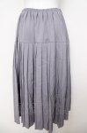 画像2: axes femme / 切替プリーツミディスカート  ラベンダー Y-26-04-22-126-AX-SK-SZ-ZY (2)