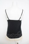 画像2: franche lippee black / 裾レースキャミソール M 黒 Y-26-04-22-051-LO-TO-SZ-ZY (2)