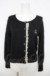 画像1: Emily Temple cute / ティアラ刺繍カーディガン M 黒 Y-26-04-22-078-ET-TO-SZ-ZY (1)