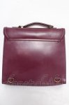 画像2: axes femme / 型押しフラップサッチェル  ワイン Y-26-04-22-046-AX-BG-SZ-ZY (2)