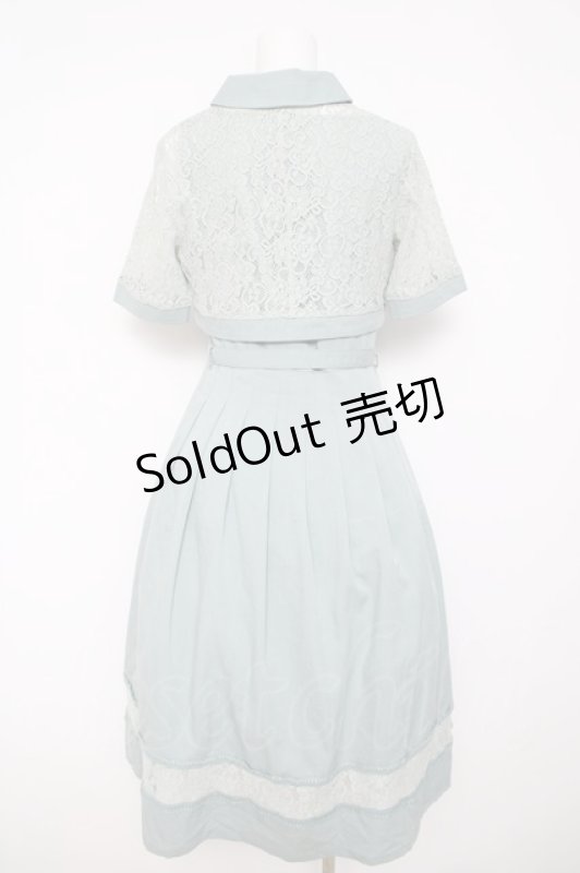 画像2: an another angelus / レースジャケット付きワンピース  ミント Y-26-04-23-071-CA-OP-SZ-ZY (2)