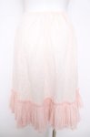 画像2: Emily Temple cute / 裾チュールドットレースインナースカート M ピンク Y-26-04-23-077-ET-SK-SZ-ZY (2)