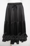 画像1: axes femme kawaii / ミディフリルペチスカート M 黒 Y-26-04-23-080-AX-SK-SZ-ZY (1)
