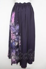 画像2: axes femme / 花火柄タックスカート  パープル Y-26-04-23-083-AX-SK-SZ-ZS (2)