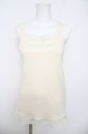 画像1: Franche Lippee / 裾バラレースタンクトップ M アイボリー Y-26-04-23-036-LO-TO-SZ-ZY (1)
