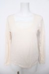 画像1: Franche Lippee / スカラップレース刺繍プルオーバー M アイボリー Y-26-04-23-038-LO-TO-SZ-ZY (1)