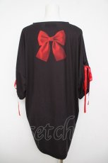 画像2: TRAVAS TOKYO / リボンベアBIG TEE F ブラック Y-26-04-24-045-PU-BL-SZ-ZY (2)