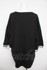 画像2: Amilige / MELT BearレースアップTシャツ F ブラック Y-26-04-24-057-PU-TO-SZ-ZY (2)