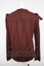 画像2: Franche Lippee / 肩リボンハイネックプルオーバー M ブラウン Y-26-04-24-059-LO-TO-SZ-ZY (2)