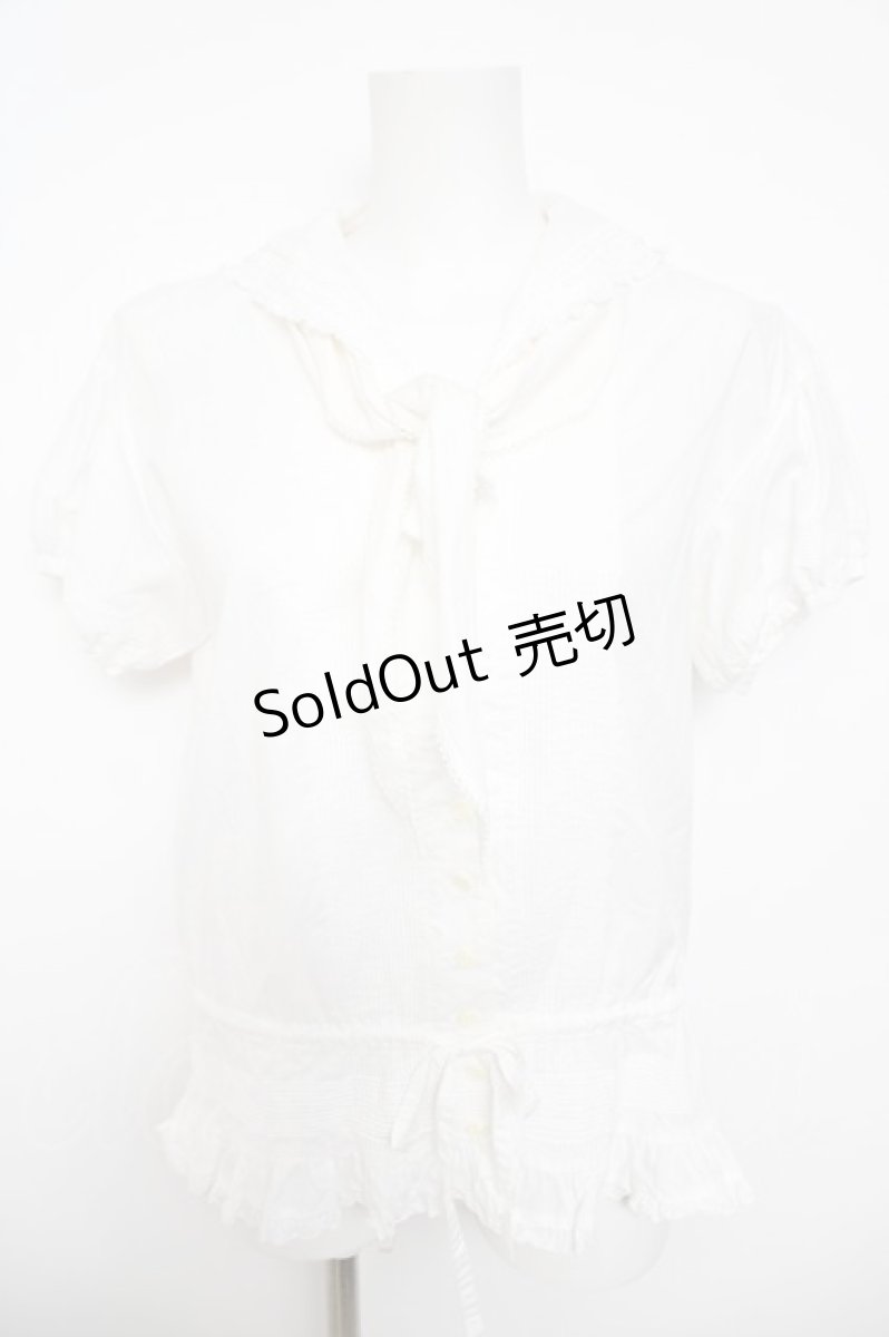 画像1: WONDERFUL WORLD / 三角スカーフ付セーラーワンピース  黒 Y-26-04-24-062-LO-OP-SZ-ZY (1)