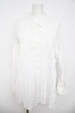 画像1: INGEBORG / フリルロングブラウス F 白 Y-26-04-24-063-LO-BL-SZ-ZY (1)