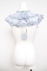 画像2: PINK HOUSE / ポルカドットチュールティペット  サックス Y-26-04-24-067-LO-ZA-SZ-ZY (2)