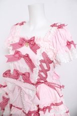 画像3: BABY, THE STARS SHINE BRIGHT / Flancesca Ribbonジャンパースカート  ピンク Y-26-04-24-082-BA-JA-SZ-ZY (3)