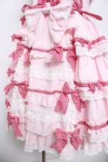 画像4: BABY, THE STARS SHINE BRIGHT / Flancesca Ribbonジャンパースカート  ピンク Y-26-04-24-082-BA-JA-SZ-ZY (4)