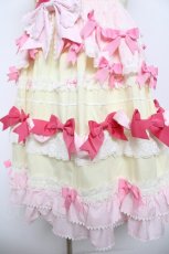 画像4: BABY, THE STARS SHINE BRIGHT / Cutie Whipped cream parfaitジャンパースカート  レモン Y-26-04-24-084-BA-OP-SZ-ZY (4)