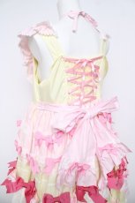 画像5: BABY, THE STARS SHINE BRIGHT / Cutie Whipped cream parfaitジャンパースカート  レモン Y-26-04-24-084-BA-OP-SZ-ZY (5)
