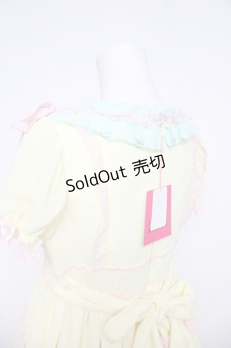 画像5: Angelic Pretty / しゃぼん玉ワンピース  イエロー Y-26-04-24-085-AP-OP-SZ-ZY (5)