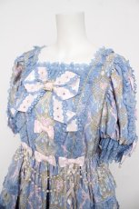 画像3: Angelic Pretty / Romantic Jewelry Dress  ブルー Y-26-04-24-086-AP-OP-SZ-ZY (3)