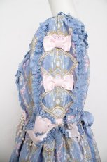画像4: Angelic Pretty / Romantic Jewelry Dress  ブルー Y-26-04-24-086-AP-OP-SZ-ZY (4)