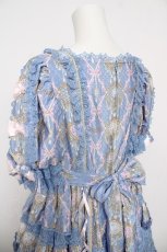 画像6: Angelic Pretty / Romantic Jewelry Dress  ブルー Y-26-04-24-086-AP-OP-SZ-ZY (6)