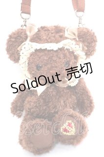 【美品】BABY くまくみゃ風 ポシェット｜ブラウン×ショコラリボン BABY, THE STARS SHINE BRIGHT / くまくみゃポシェット ブラウン