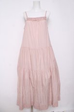 画像1: PINK HOUSE / ローンキャミソールワンピース  ピンク Y-26-04-24-101-LO-OP-SA-ZY (1)