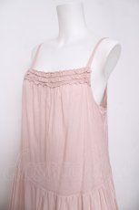 画像3: PINK HOUSE / ローンキャミソールワンピース  ピンク Y-26-04-24-101-LO-OP-SA-ZY (3)