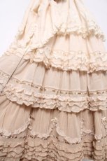画像4: PINK HOUSE / 海外限定グラデーションチュールノースリーブワンピース F ベージュ Y-26-04-24-102-LO-OP-SZ-ZY (4)