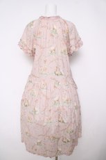 画像2: PINK HOUSE / ひつじプリントミディワンピース  ピンク Y-26-04-24-109-LO-OP-SZ-ZY (2)