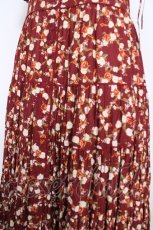 画像4: PINK HOUSE /ハートチェーンフラワーフリルワンピース F ボルドー Y-26-04-24-111-LO-OP-SZ-ZY (4)