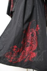 画像5: EAST / 浴衣  黒×赤 Y-26-04-24-126-HN-OP-SZ-ZY (5)