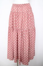 画像1: PINK HOUSE / 2021ハッピーセットドットスカート F ピンク Y-26-04-24-139-LO-SK-SZ-ZY (1)
