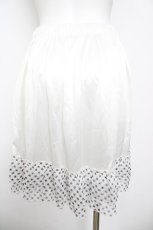 画像2: MARBLE / スターフリルペチコート M-3L 白 Y-26-04-24-154-GO-SK-SZ-ZY (2)