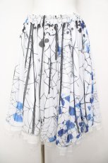 画像1: Triple fortune / 蜘蛛の巣スカート  白 Y-26-04-24-170-EL-SK-SZ-ZY (1)