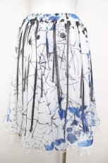 画像2: Triple fortune / 蜘蛛の巣スカート  白 Y-26-04-24-170-EL-SK-SZ-ZY (2)