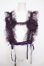 画像1: Vallee lys / Nocturne Tulle Harness  パープル Y-26-04-24-028-GO-TO-SZ-ZY (1)