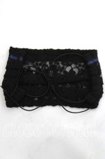 画像2: Moi-meme-Moitie / 店舗ノベルティレースマスク  黒 Y-26-04-27-033-MO-ZA-SZ-ZY (2)