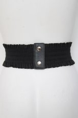 画像2: axes femme / ゴムベルト  黒 Y-26-04-27-036-AX-ZA-SZ-ZY (2)