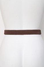 画像2: Fi.n.t / バックルベルト  ブラウン Y-26-04-27-038-CA-ZA-SZ-ZY (2)