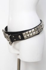 画像3: SEX POT ReVeNGe / スカルモチーフバックルベルト  黒 Y-26-04-27-039-SP-ZA-SZ-ZY (3)