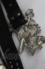 画像7: SEX POT ReVeNGe / スカルモチーフバックルベルト  黒 Y-26-04-27-039-SP-ZA-SZ-ZY (7)
