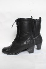 画像2: axes femme / レースアップブーツ L 黒 Y-26-04-27-043-AX-SH-SZ-ZY (2)