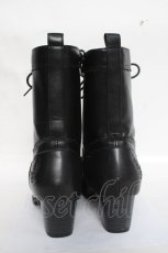画像3: axes femme / レースアップブーツ L 黒 Y-26-04-27-043-AX-SH-SZ-ZY (3)