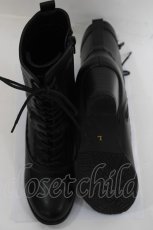 画像5: axes femme / レースアップブーツ L 黒 Y-26-04-27-043-AX-SH-SZ-ZY (5)