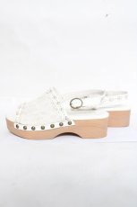 画像2: axes femme / レースサボサンダル L 白 Y-26-04-27-046-AX-SH-SZ-ZY (2)