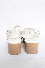 画像3: axes femme / レースサボサンダル L 白 Y-26-04-27-046-AX-SH-SZ-ZY (3)