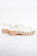 画像4: axes femme / レースサボサンダル L 白 Y-26-04-27-046-AX-SH-SZ-ZY (4)